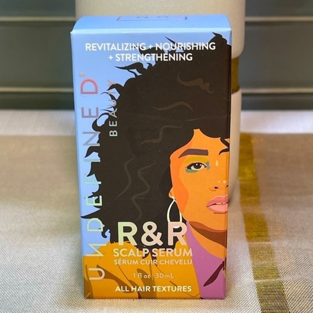 NWT Undefined Beauty R & R Scalp Serum - Revitalize Nourish Strengthen